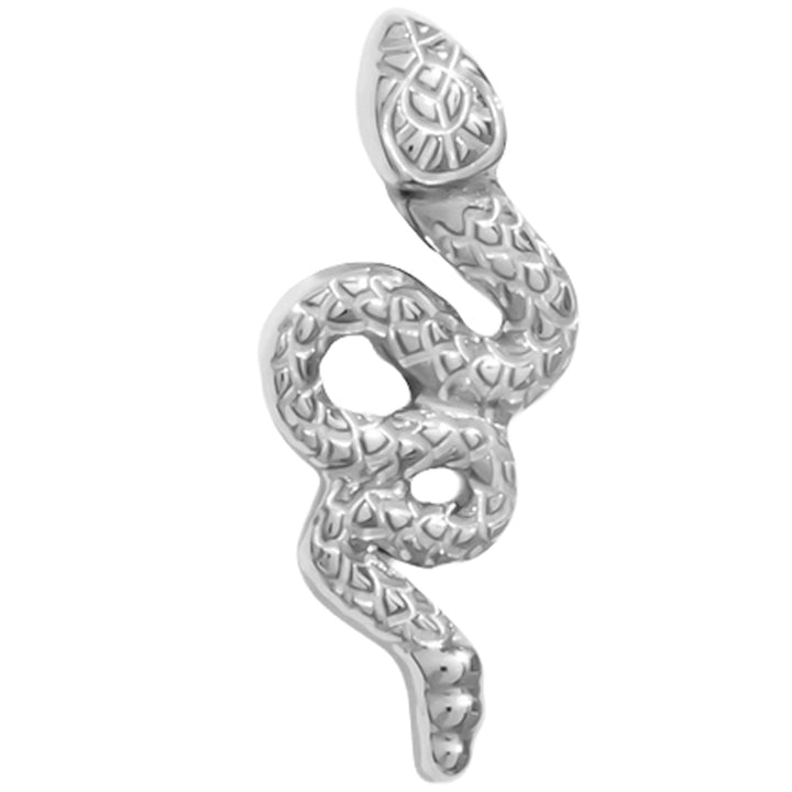 threadless: Titanium "Slither Snake" Pin