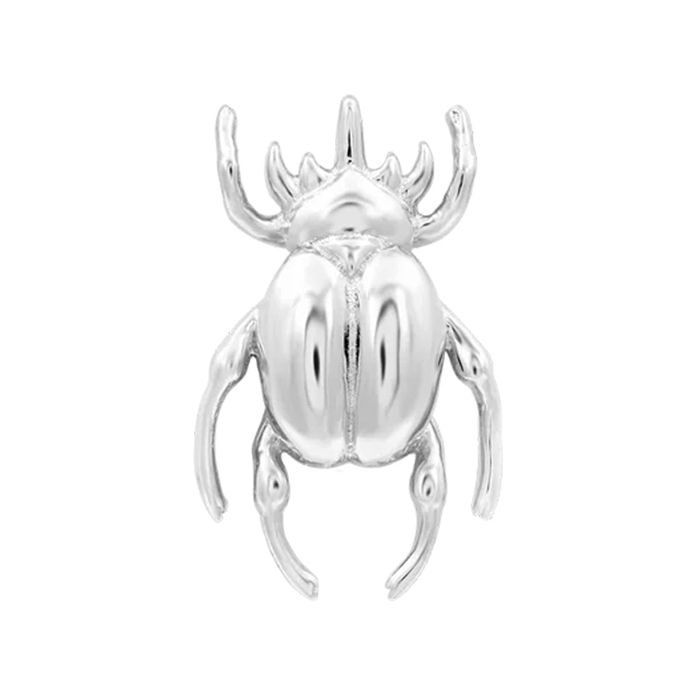 threadless: Rhino Beetle End in Gold
