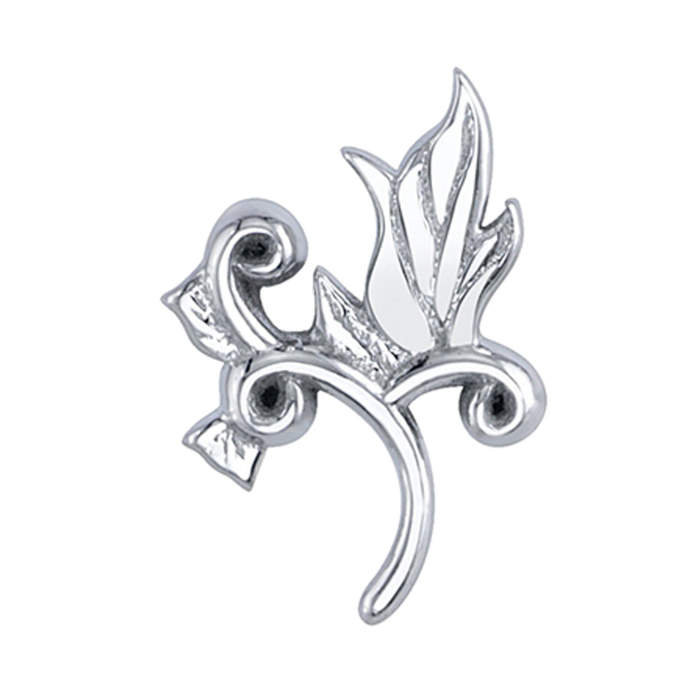 "Madrone" Threaded End in Gold & Platinum