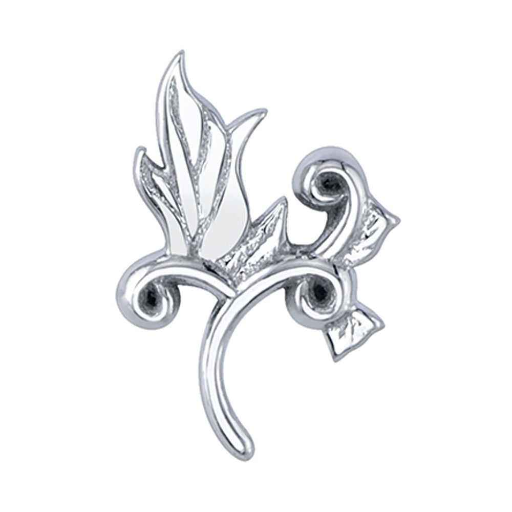 "Madrone" Threaded End in Gold & Platinum