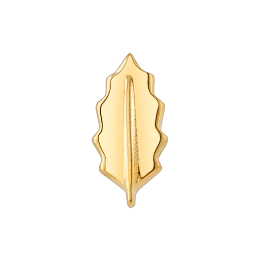 "Lachera" Threaded End in Gold & Platinum