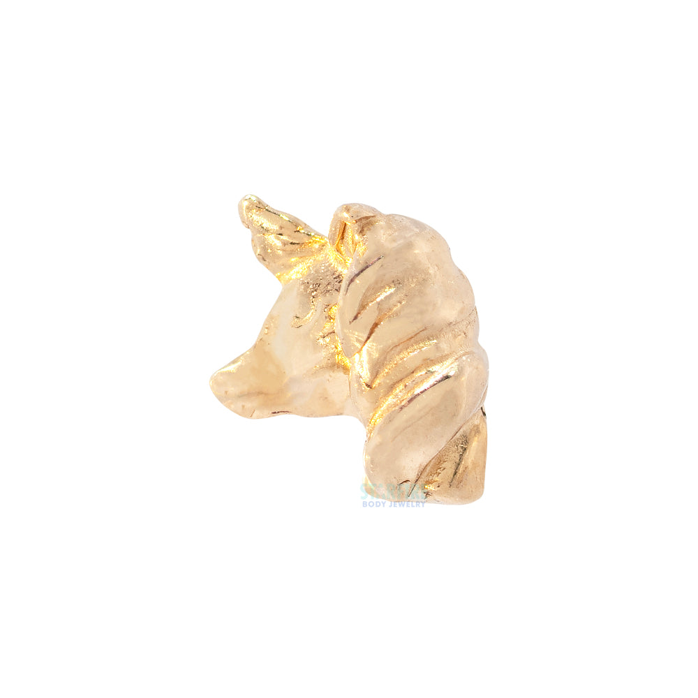 threadless: "The Last Unicorn" End in Gold