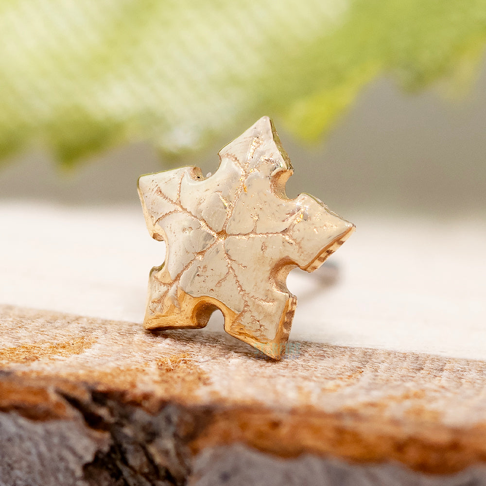 threadless: "Tree Star" End in Gold