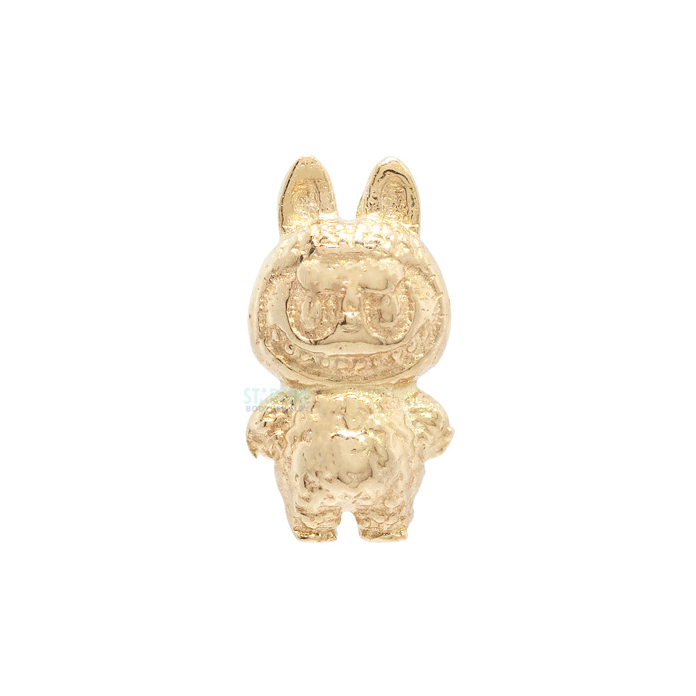 threadless: "Bunny" Pin in Gold