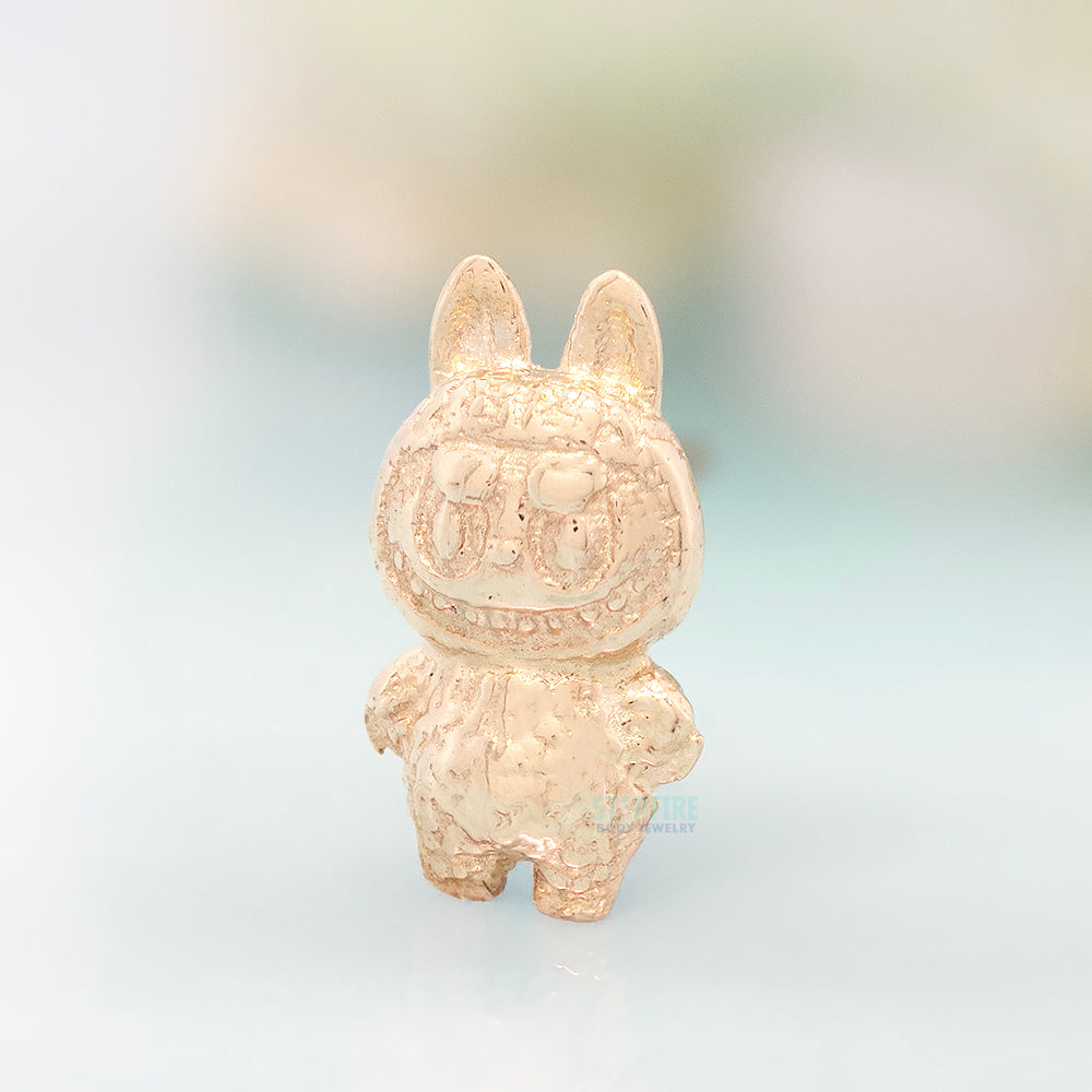 threadless: "Bunny" Pin in Gold