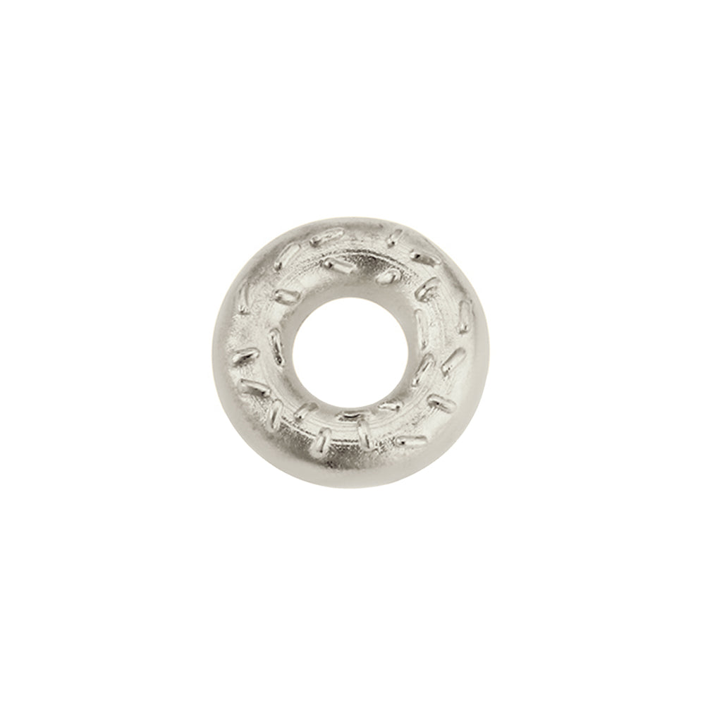 Donut Threaded End in Gold