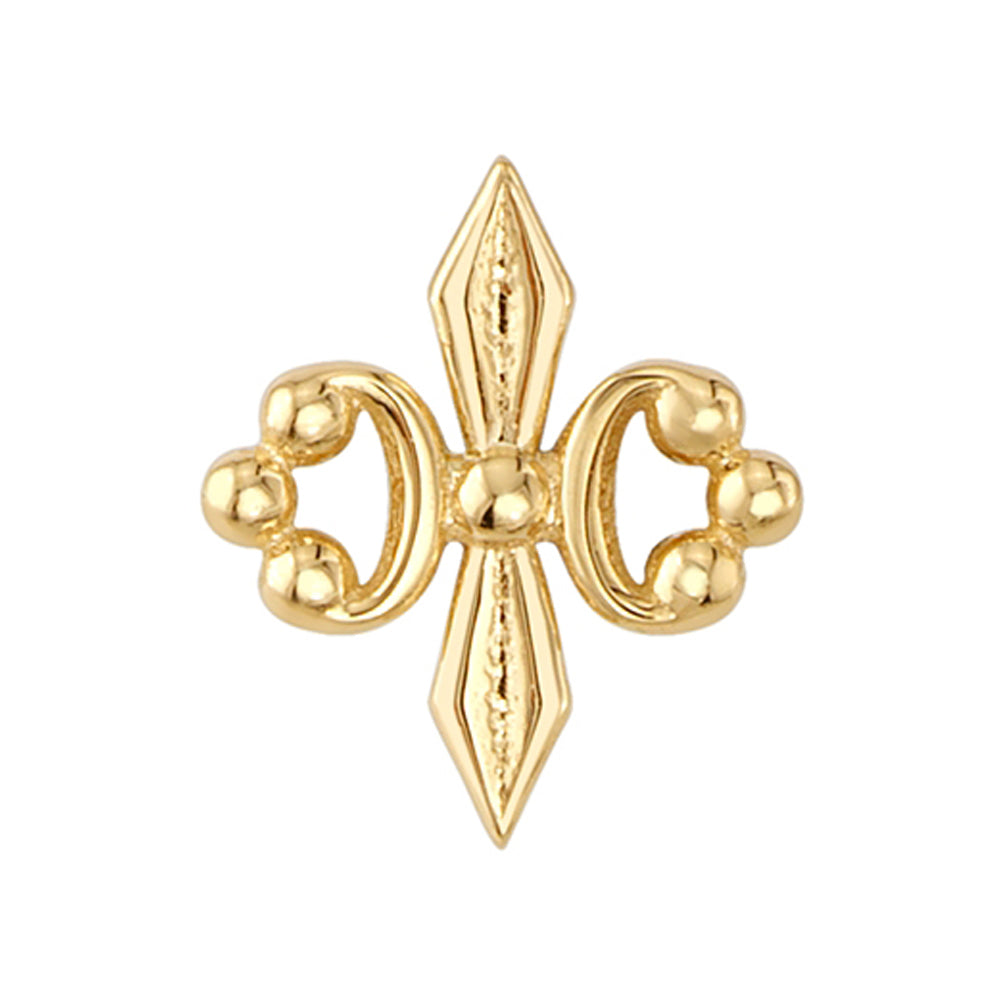 "Blair" Threaded End in Gold & Platinum