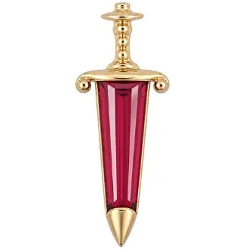 threadless: "Spellbound" End in Gold with Garnet