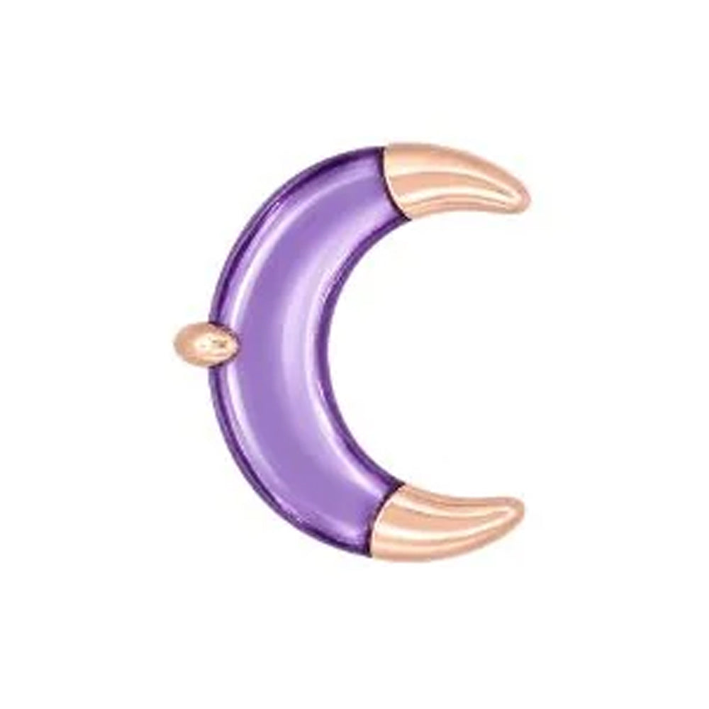 threadless: "Witching Hour" End in Gold with Amethyst