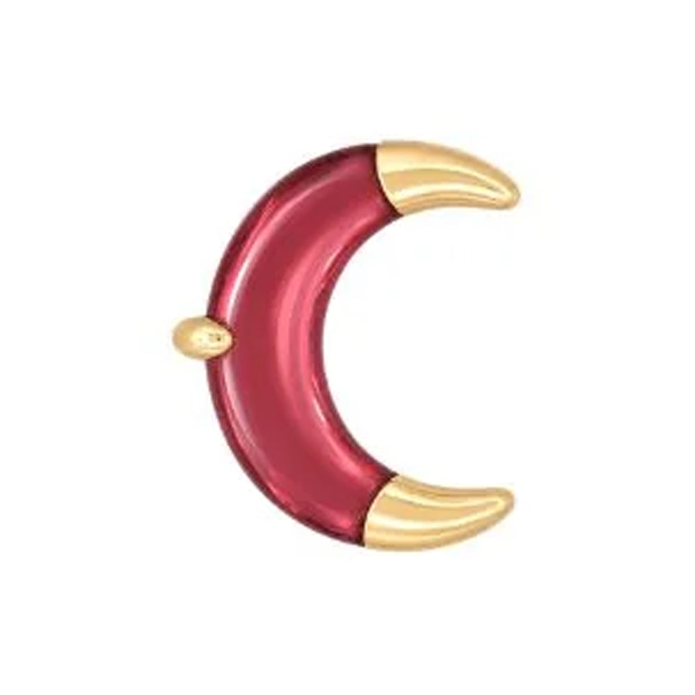 threadless: "Witching Hour" End in Gold with Garnet