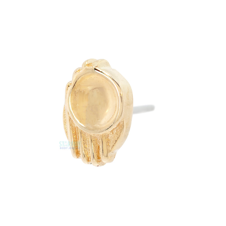 threadless: "Alouette" End in Gold