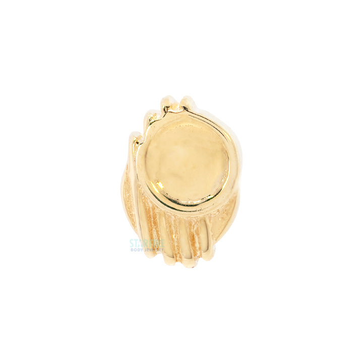 threadless: "Alouette" End in Gold