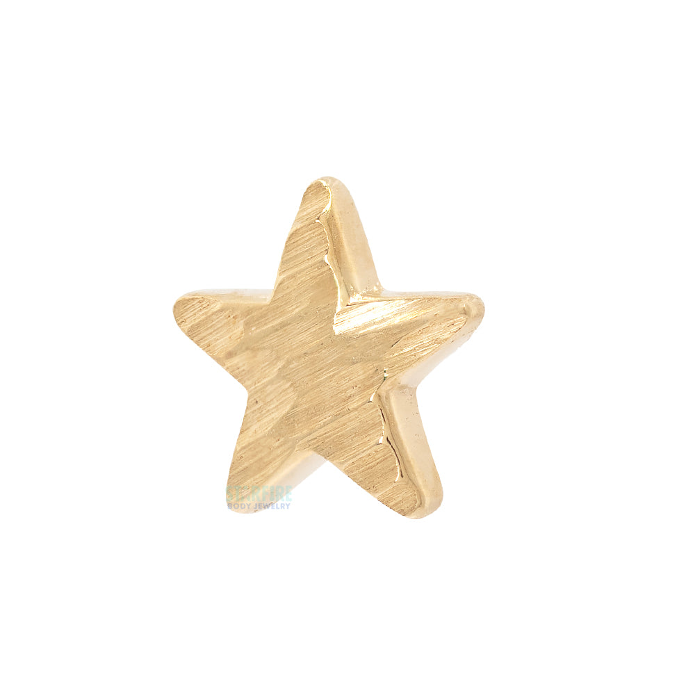 threadless: Star Bark Finish End in Gold