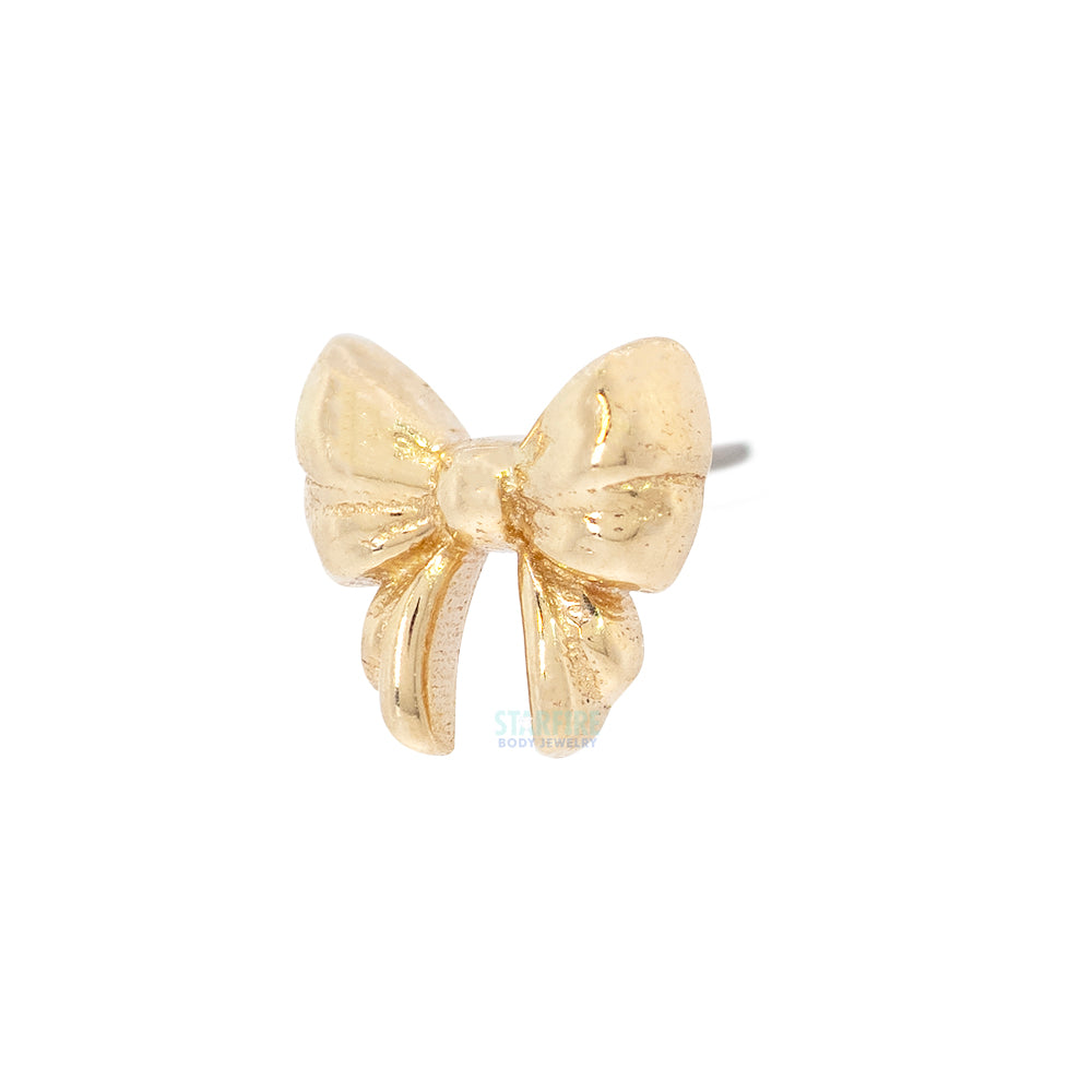 threadless: Ribbon Pin in Gold