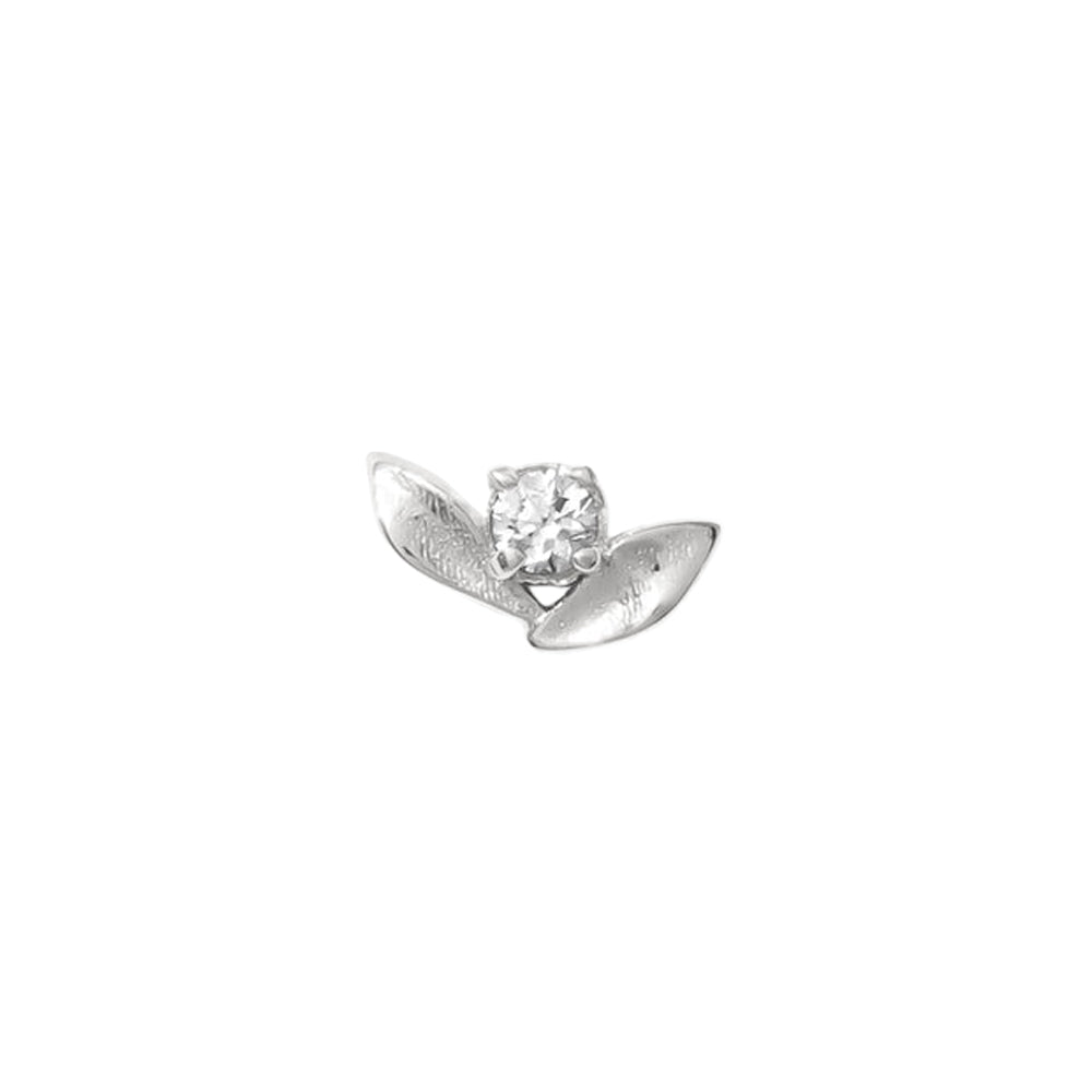 threadless: "Nest" Pin in Gold with Gemstones