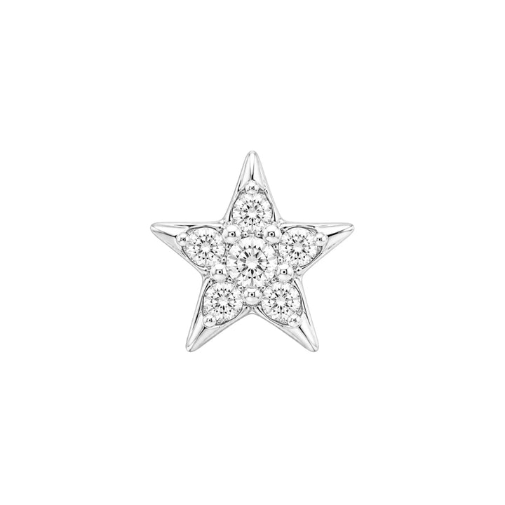 threadless: "Starling" End in Gold with CZ's
