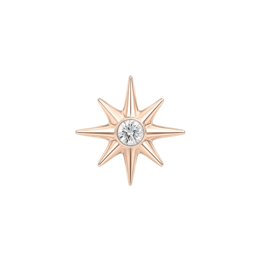 threadless: "Written in the Stars" End in Gold with CZ