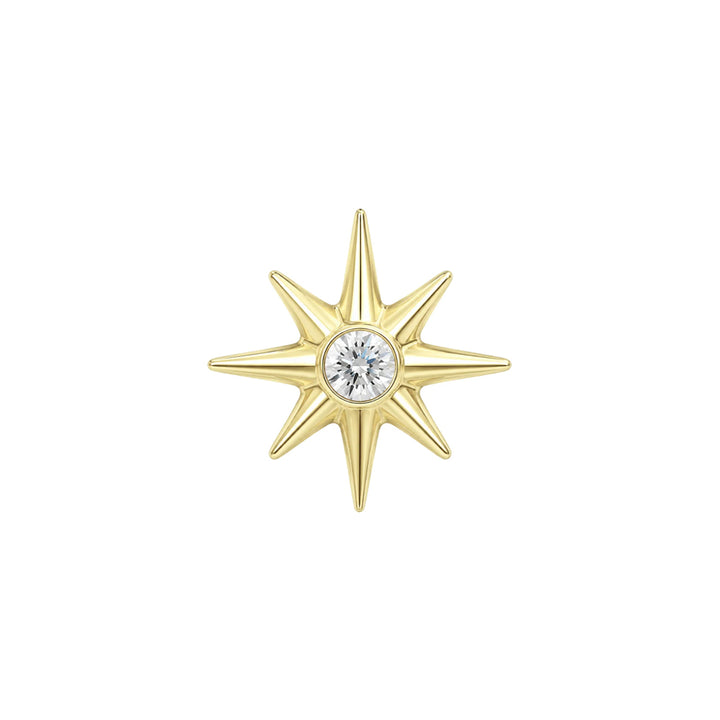 threadless: "Written in the Stars" End in Gold with CZ