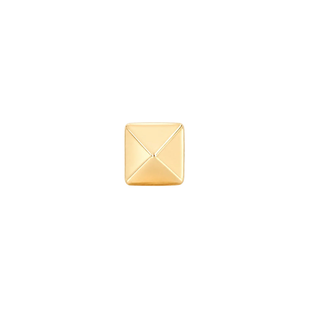 threadless: Pyramid Spike End in Gold