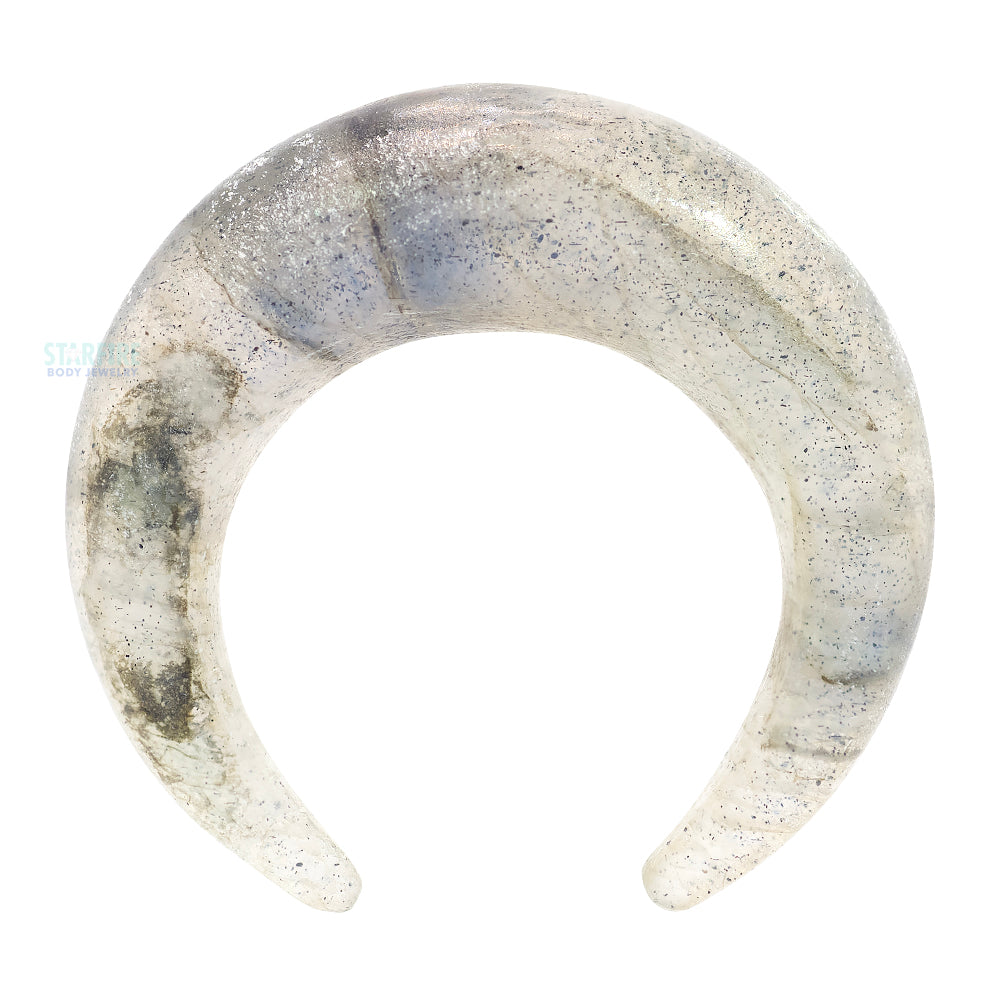 Stone Septum Pincher - Labradorite