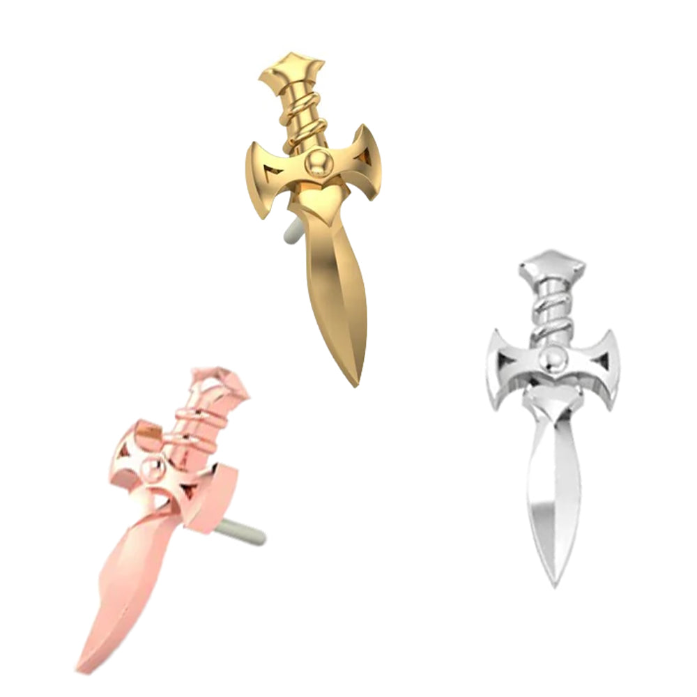 threadless: Dagger End in Gold