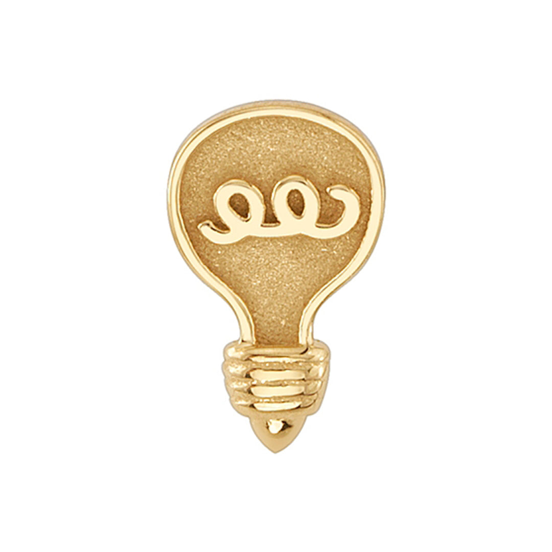 Light Bulb Threaded End in Gold & Platinum