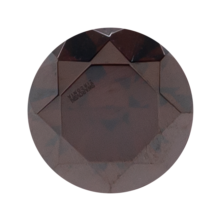 Super Gemmed BIG BLING Plugs ( Eyelets ) with Brilliant-Cut Gems - Brown