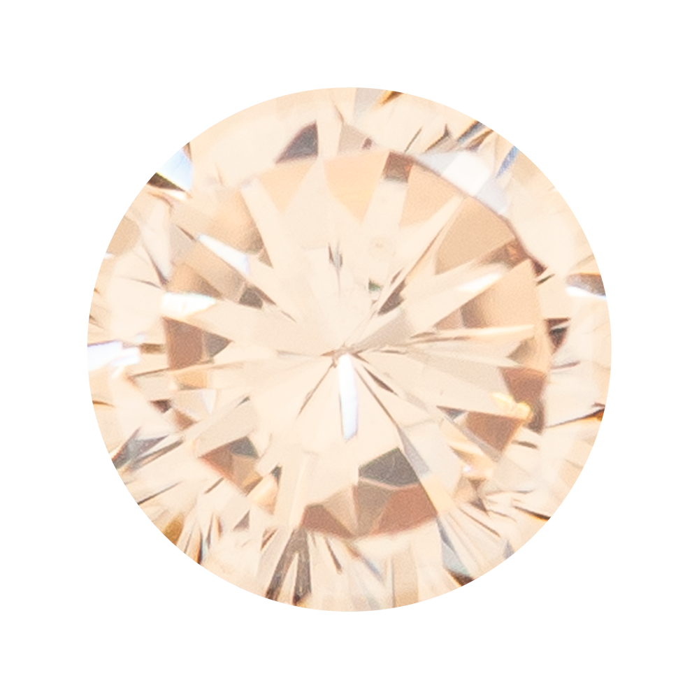 Super Gemmed BIG BLING Plugs ( Eyelets ) with Brilliant-Cut Gems - Champagne