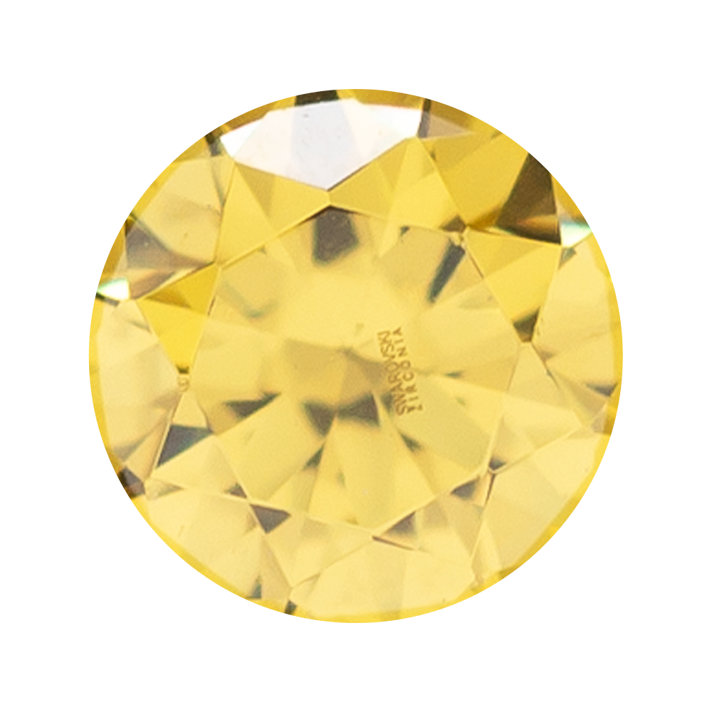 Super Marquise Plugs ( Eyelets ) with Brilliant-Cut Gems - Citrine