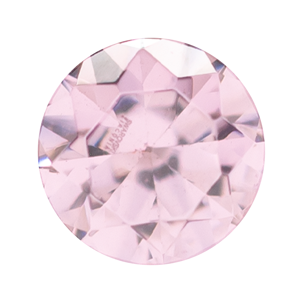Single Gem BIG BLING Plugs ( Eyelets ) with Brilliant-Cut Gem - Pink Tourmaline