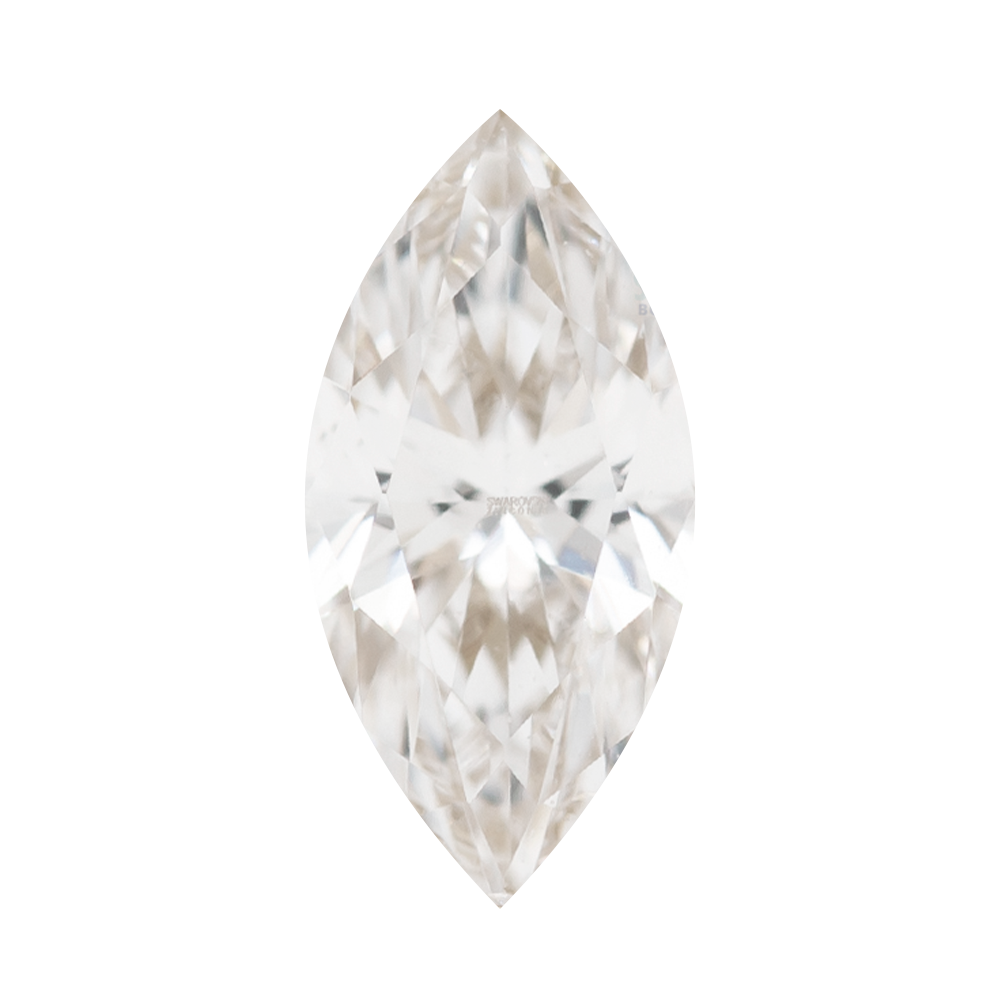 Marquise Eyelets with Brilliant-Cut Gems - Cubic Zirconia