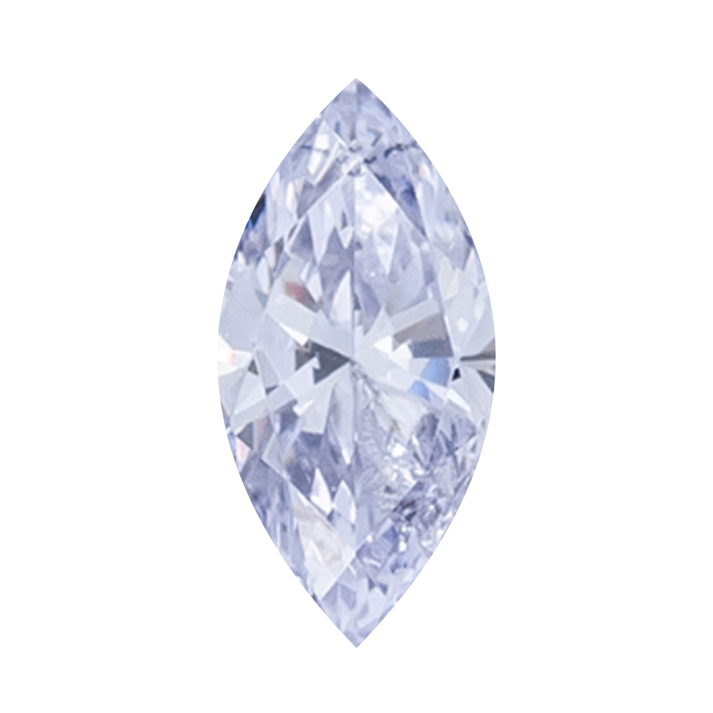 Marquise Eyelets with Brilliant-Cut Gems - Lavender