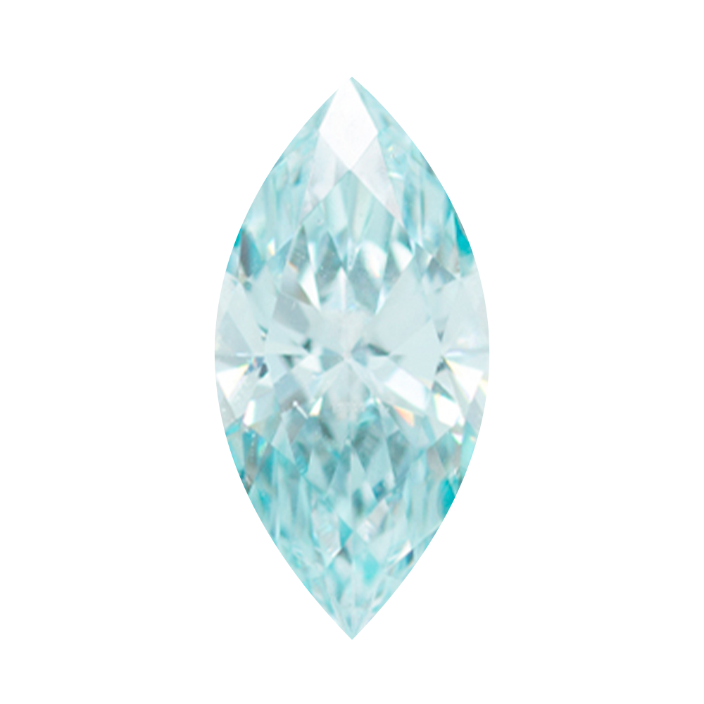 Marquise Eyelets with Brilliant-Cut Gems - Pistachio