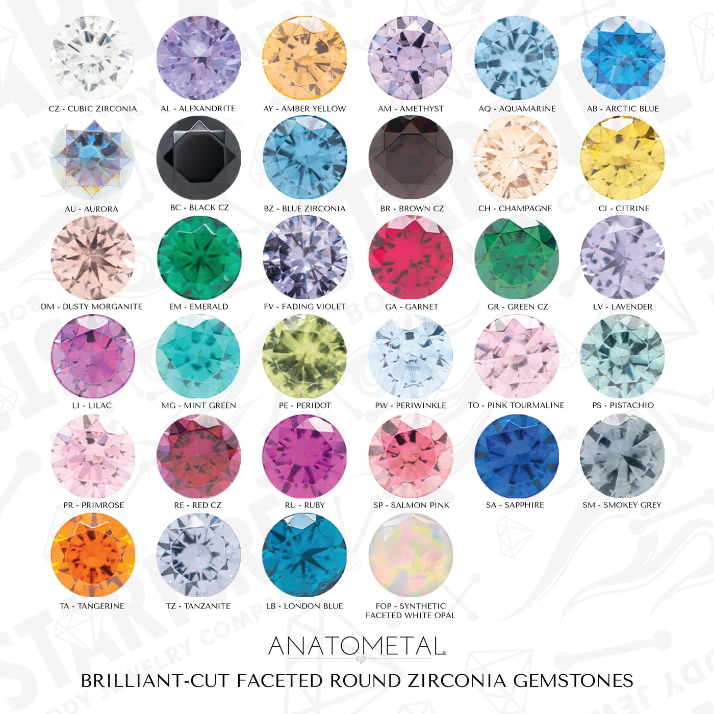 Single Gem BIG BLING Plugs ( Eyelets ) with Brilliant-Cut Gem - Green