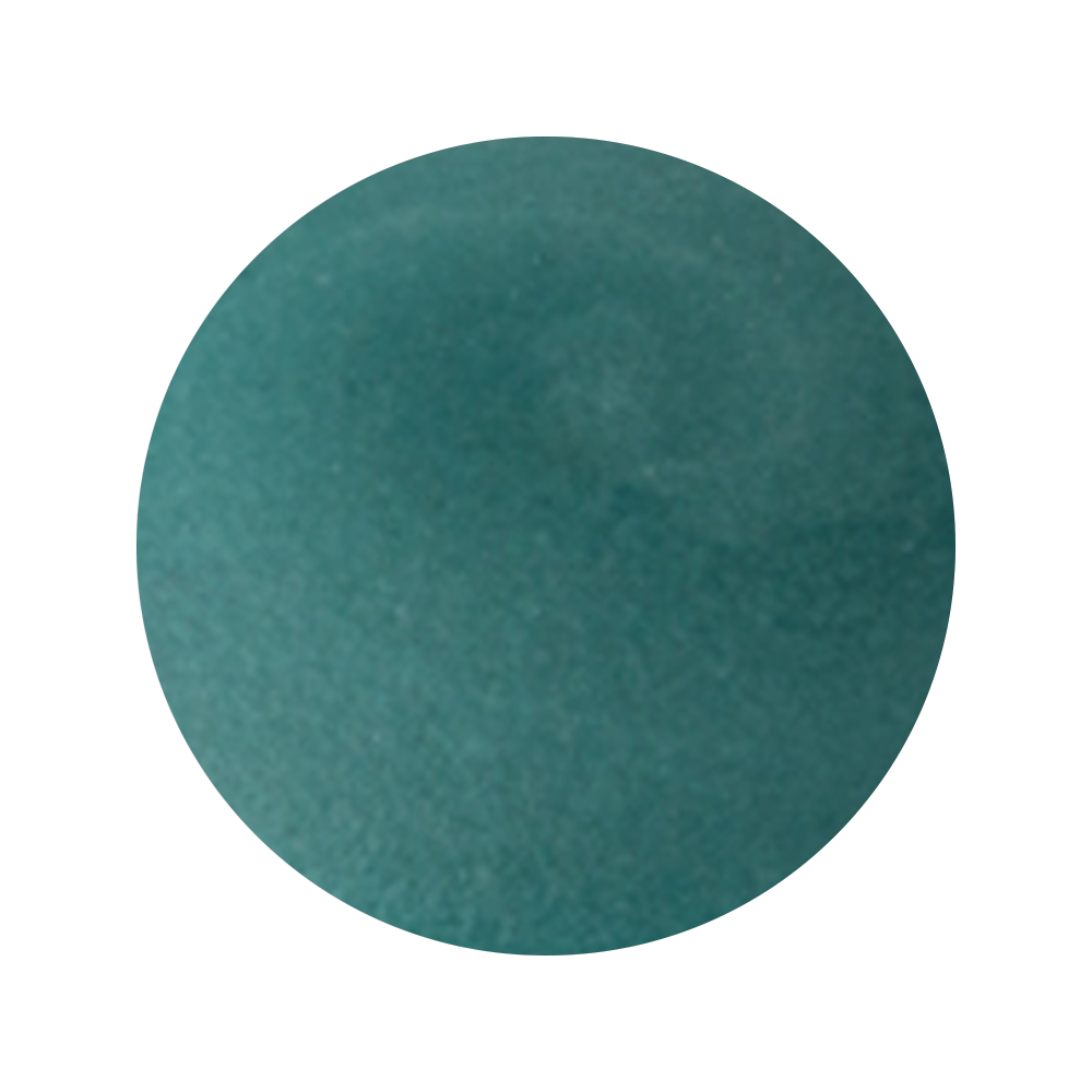 Glass Color Front Plugs - Matte Aqua