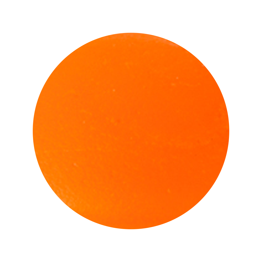 Glass Color Front Plugs - Matte Orange