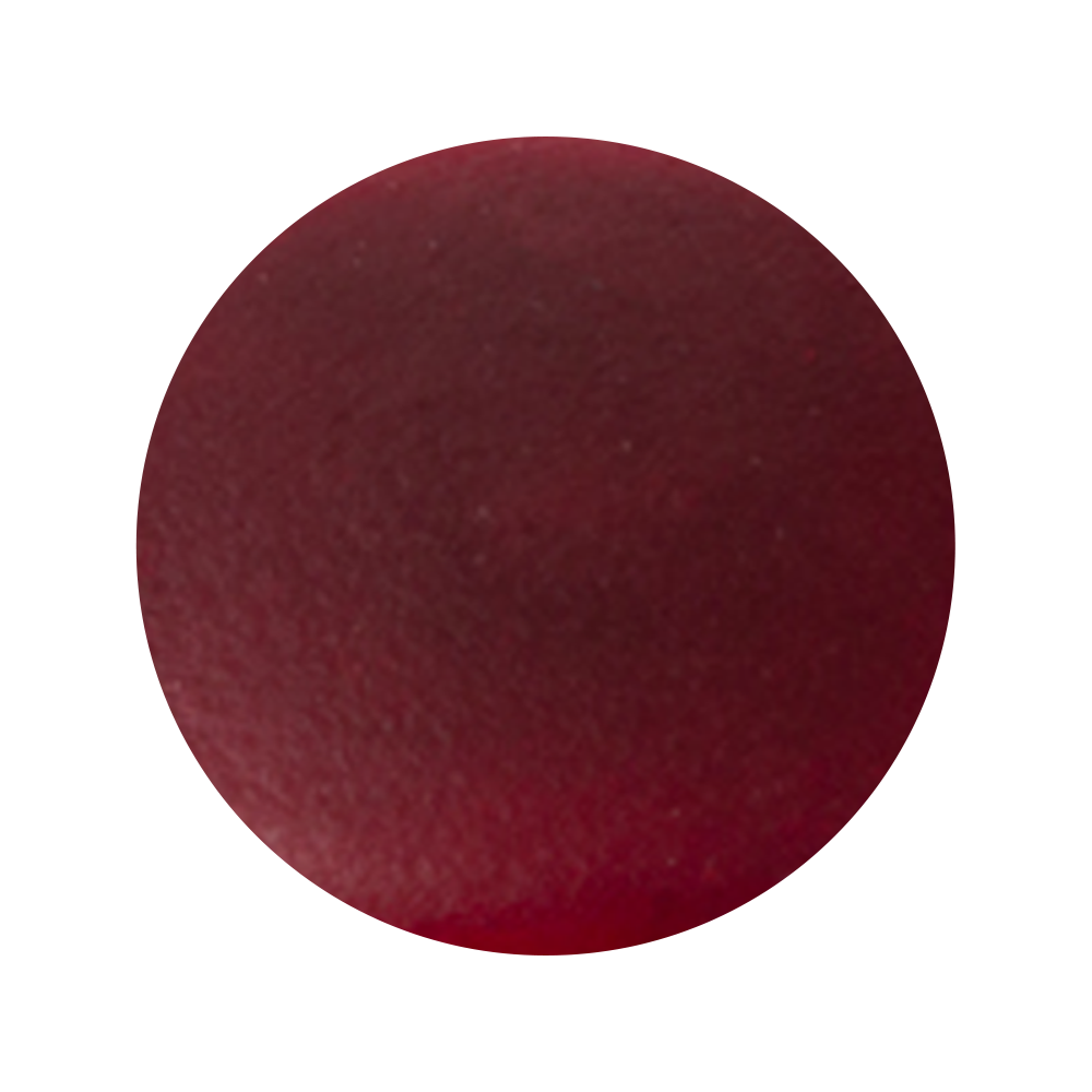 Glass Color Front Plugs - Matte Ruby