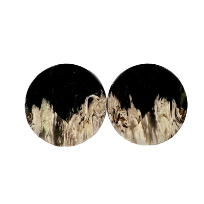 Stone Plugs - Petrified Palm Wood