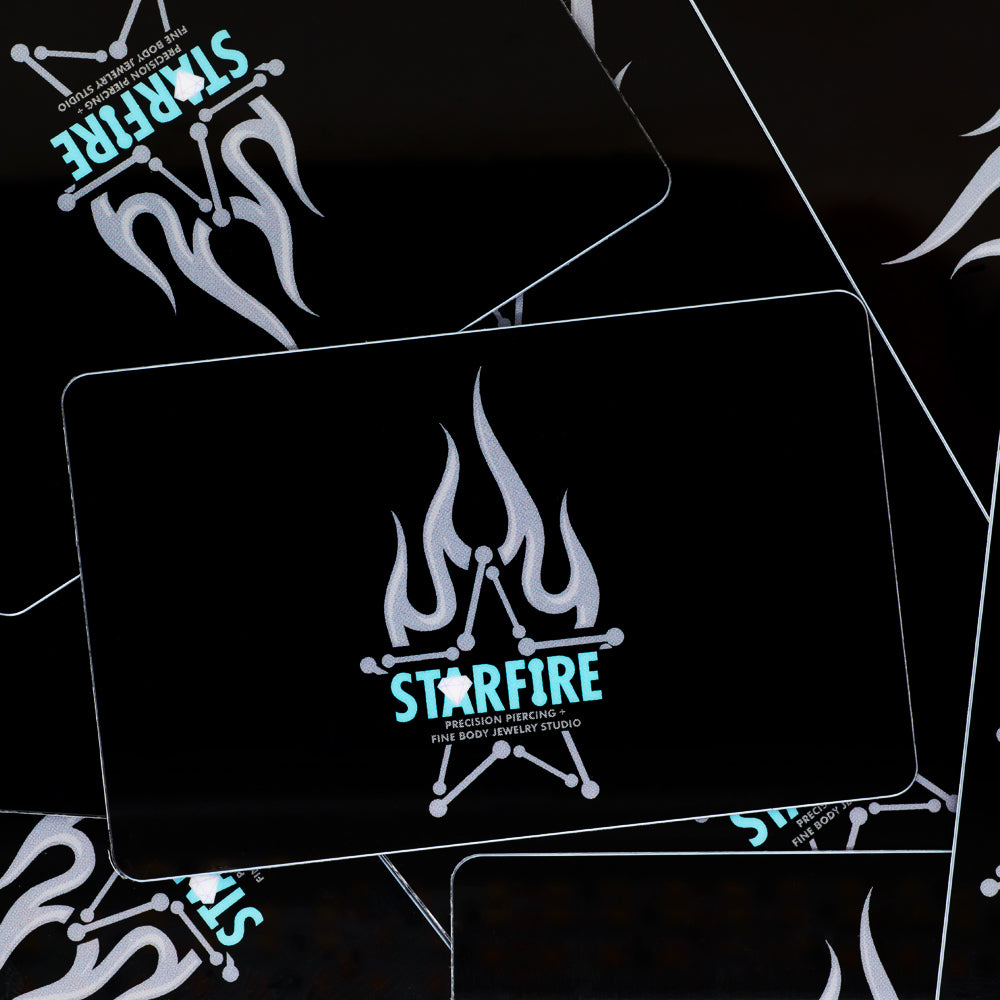 Starfire Body Jewelry Company &/or Studio Gift Card