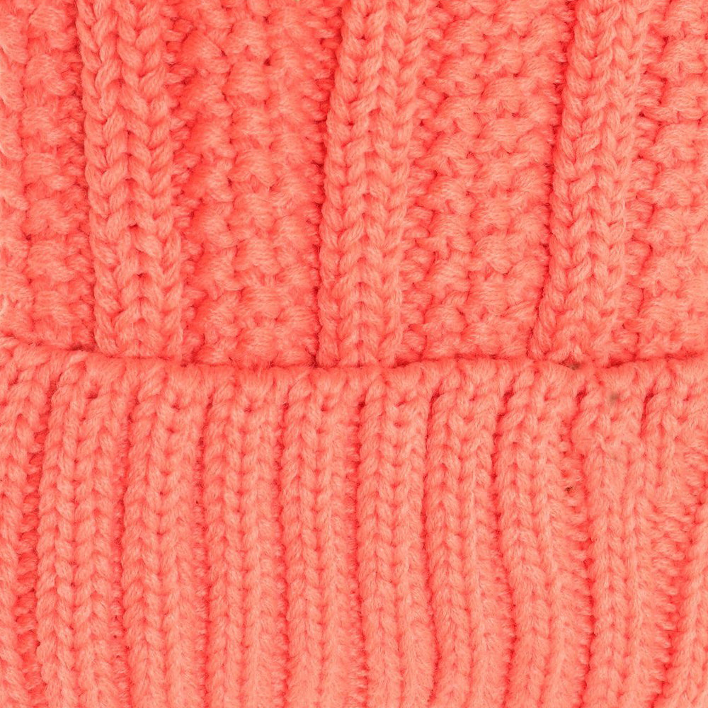 Starfire Fuzzy Lined Fur Pom CC Beanie