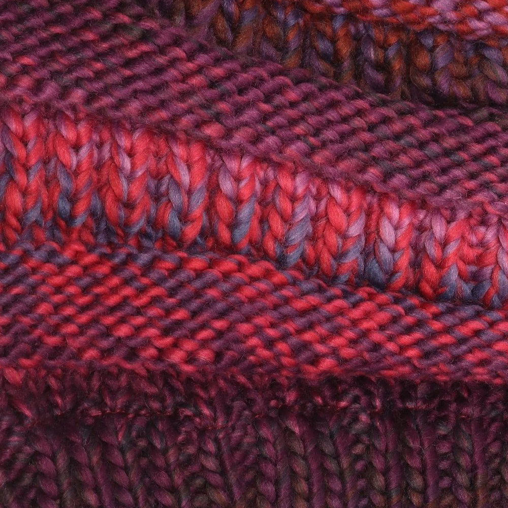 Starfire Multi Color Cable Knit CC Beanie