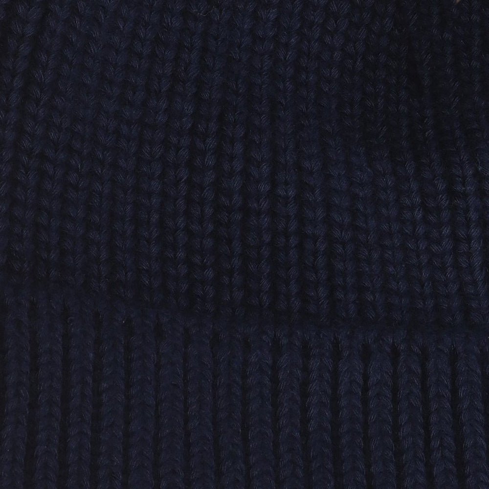 Starfire Unisex Solid Ribbed Knit Short CC Beanie