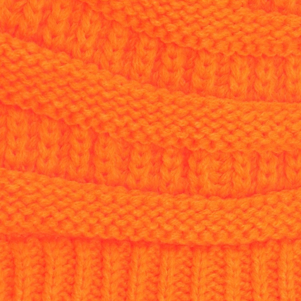 Starfire Criss-Cross Knit CC Beanie