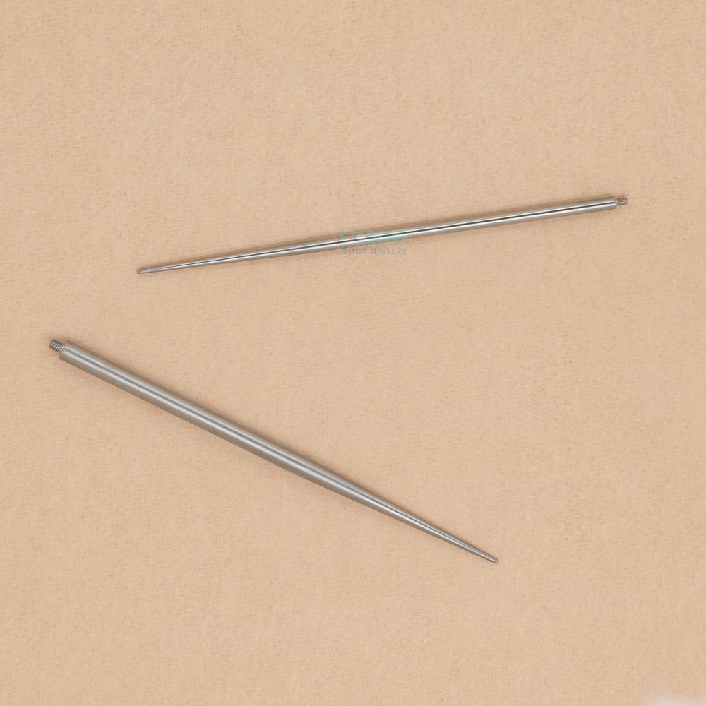 Titanium Threaded Jewelry Insertion Taper