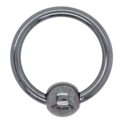 Black Niobium Captive Bead Ring (CBR)