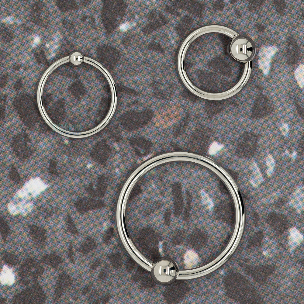Stainless Steel Captive Bead Ring (CBR)