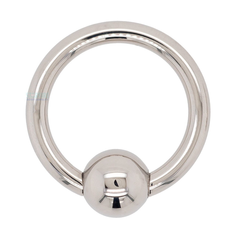 Titanium Captive Bead Ring (CBR) - High Polish