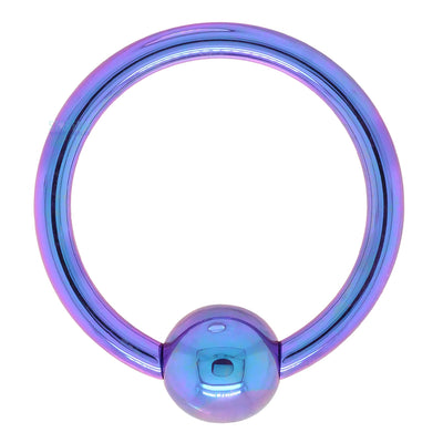 Titanium Captive Bead Ring (CBR) - Blurple