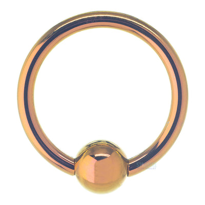 Titanium Captive Bead Ring (CBR) - Copper