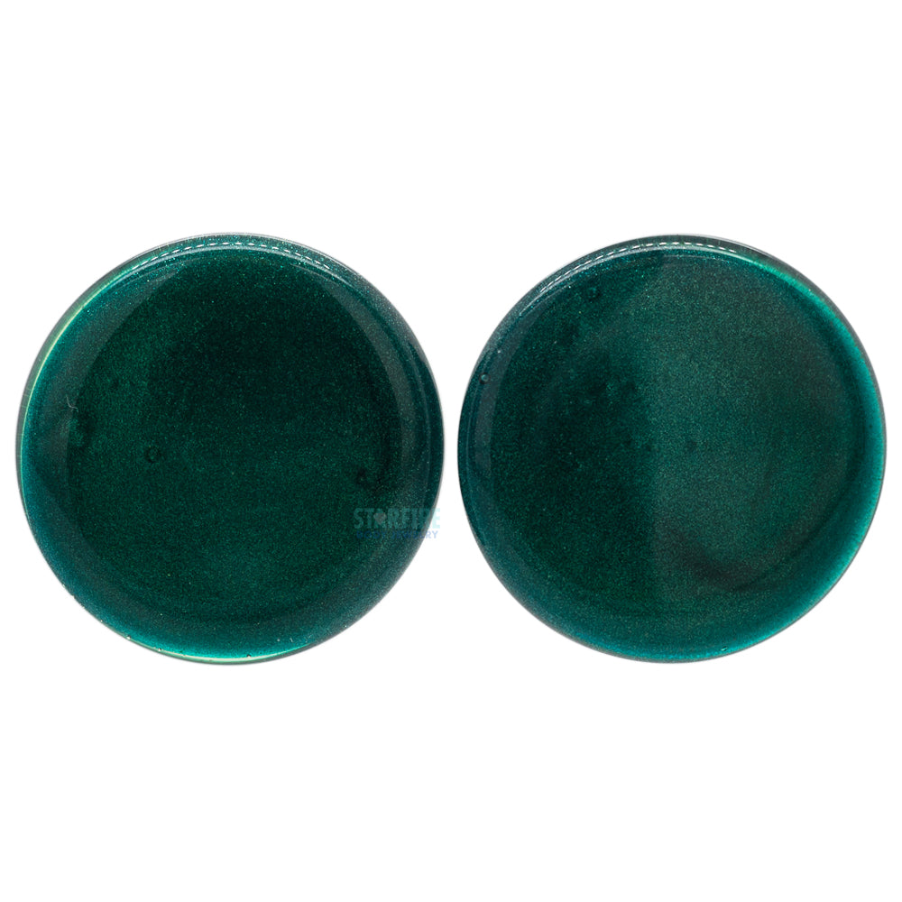 Glass Colorfront Plugs - Kryptonite (Premium Color)